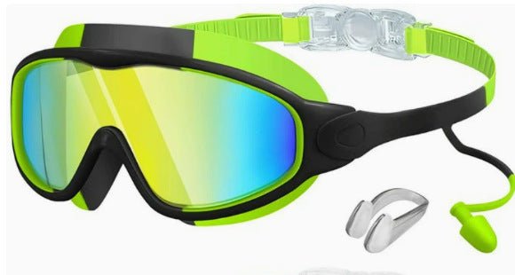 Water sports diving mask with anti-fog coating and comfort silicone frame Bowlift