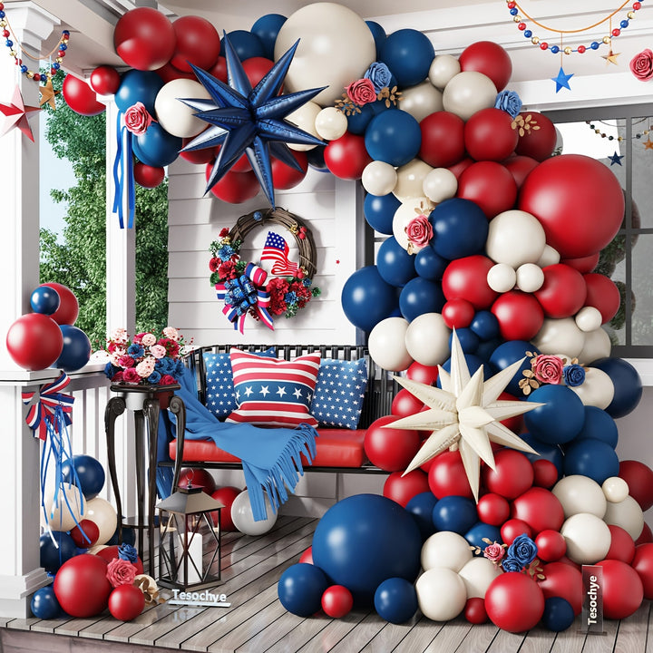 Unisex nan Balloon arch and table decor set with columns, clusters and fireworks attachments Bowlift