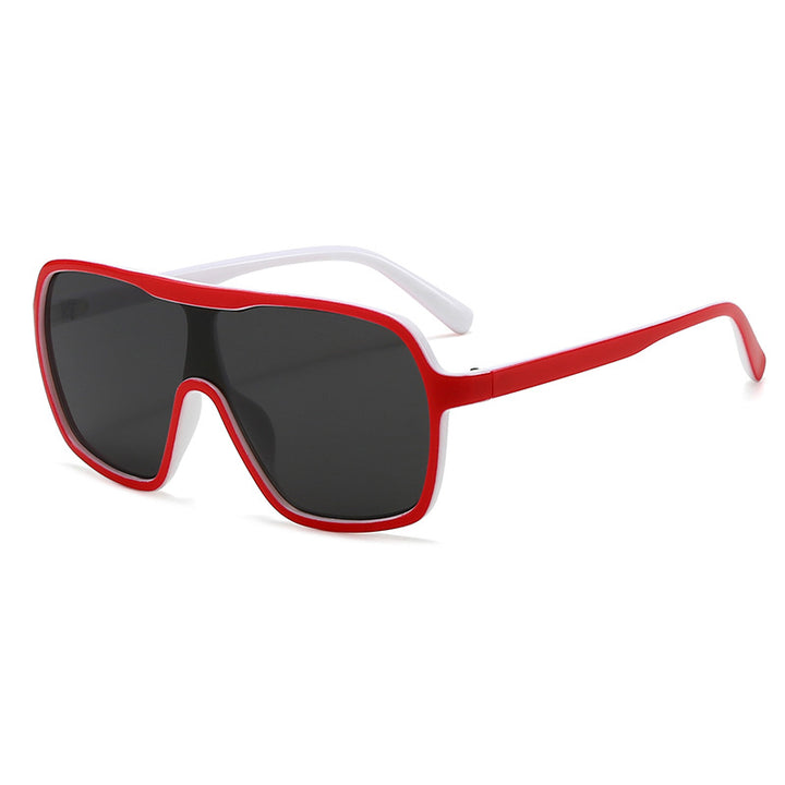 Women oversized fashion sunglasses in retro style Bowlift