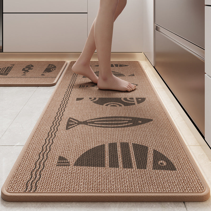 Decorative Anti-Fatigue Kitchen Mat Bowlift