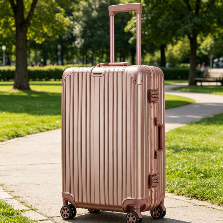 Unisex Hard-shell Luggage Suitcase Bowlift