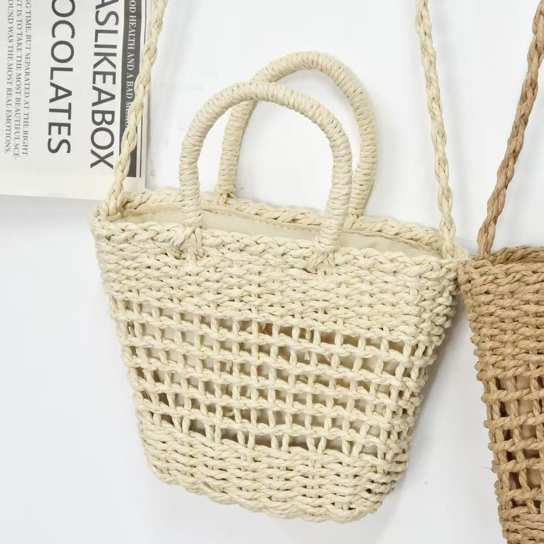 Hand-knotted basket bag Bowlift
