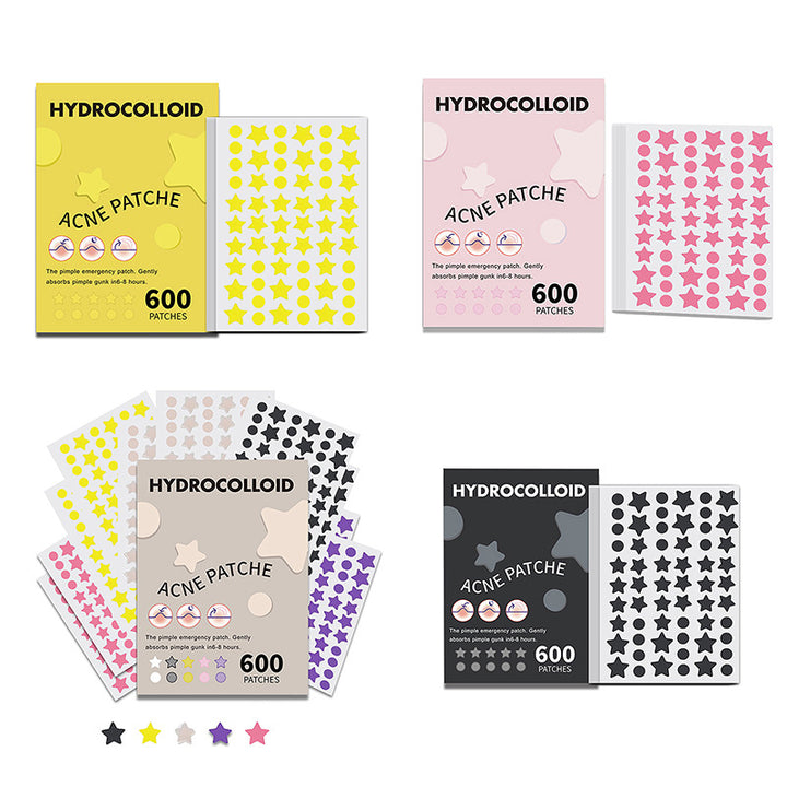 Hydrocolloid Acne Spot Patches Mixed Forms Invisible Healing Stickers
