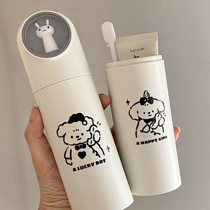 Water bottle with creative animal motif Bowlift