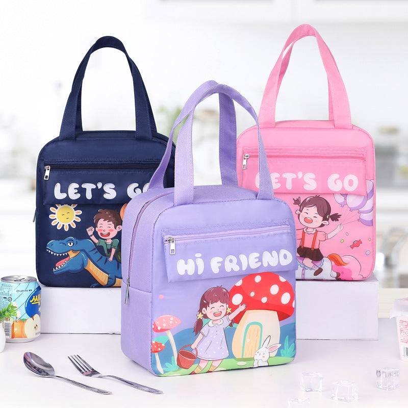 Insulated Cartoon Lunch Tote Bowlift