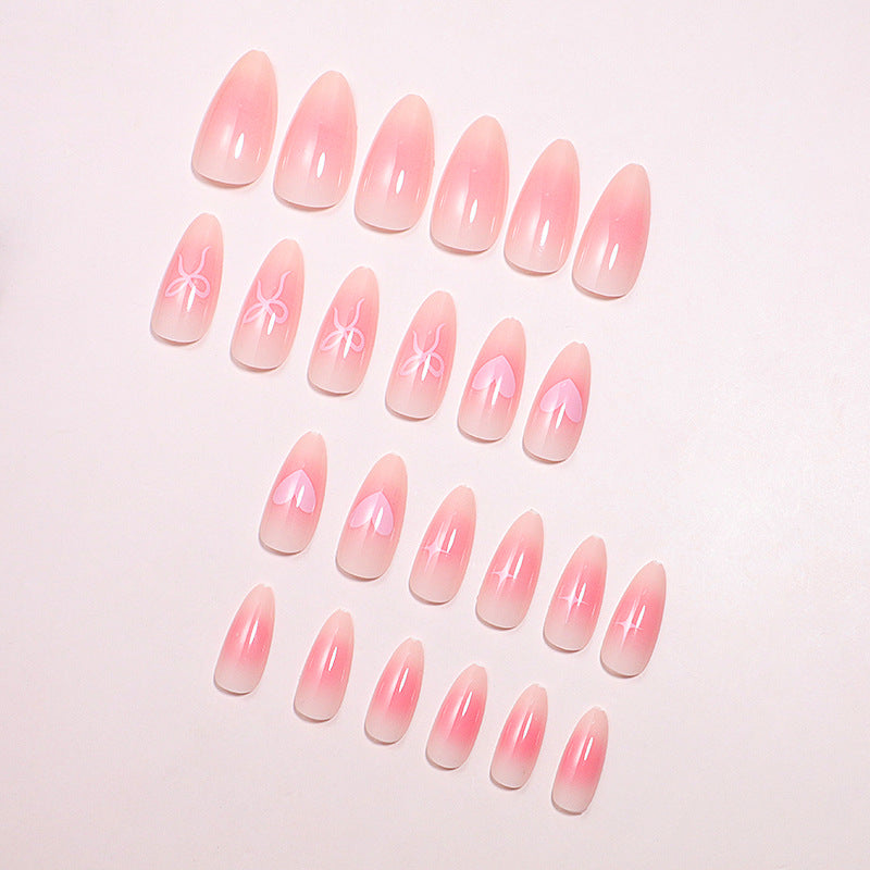 Artistic Ombre Press-On Nails Set Bowlift