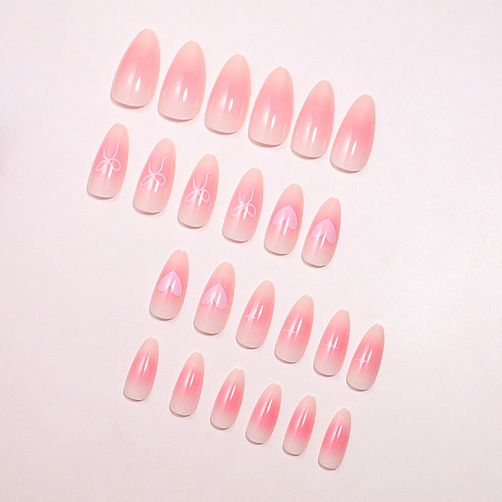Artistic Ombre Press-On Nails Set Bowlift