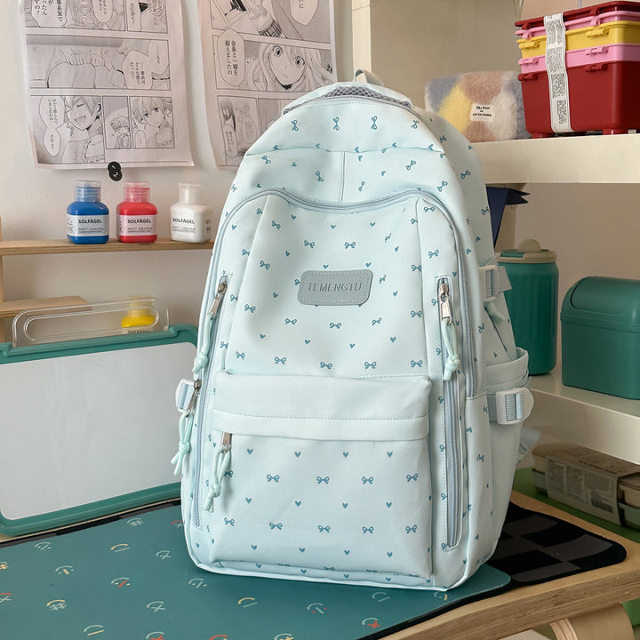Playful Printed Backpack