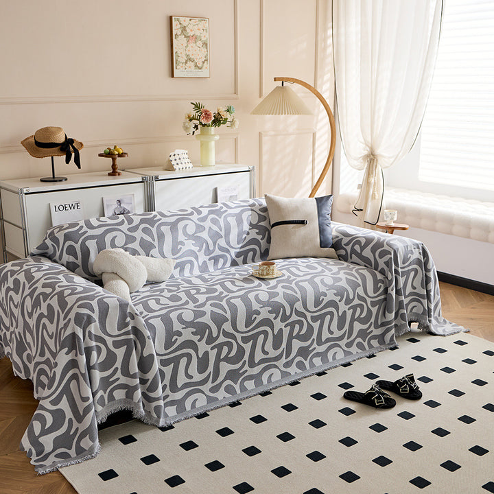 Artistic Woven Sofa Throw Blanket