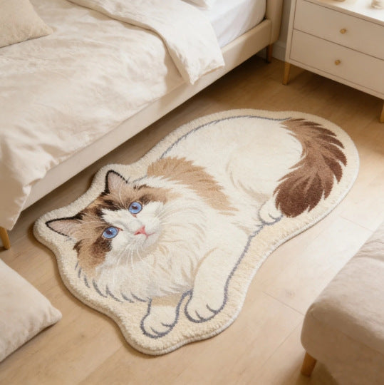 Dog Theme Decorative Rug