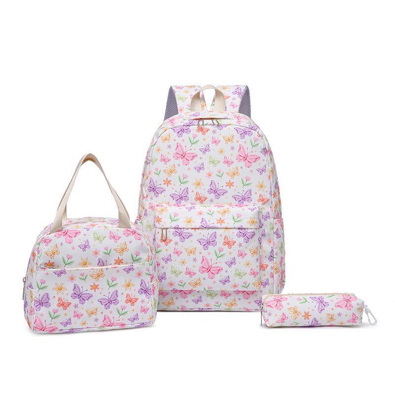 Set consisting of backpack, lunch bag and pencil case Bowlift