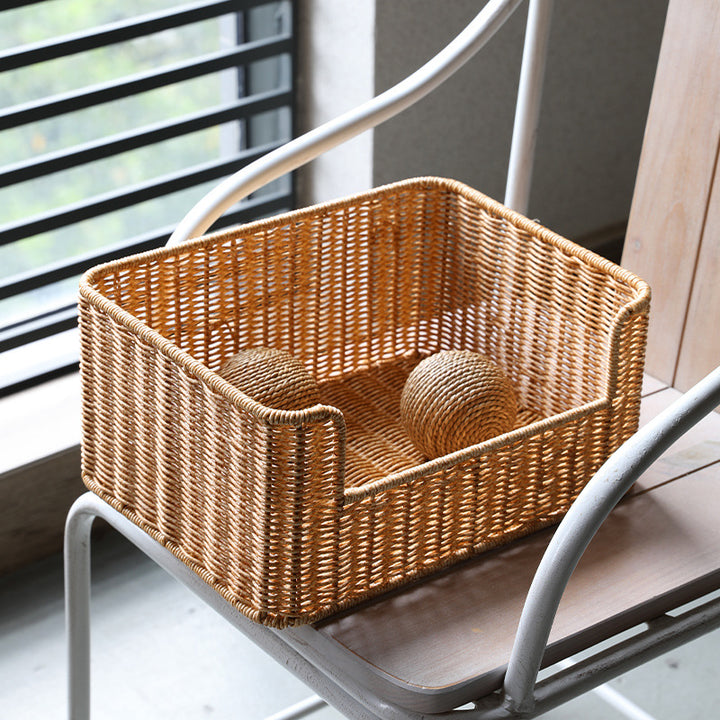 Woven Cube Storage Basket Bowlift