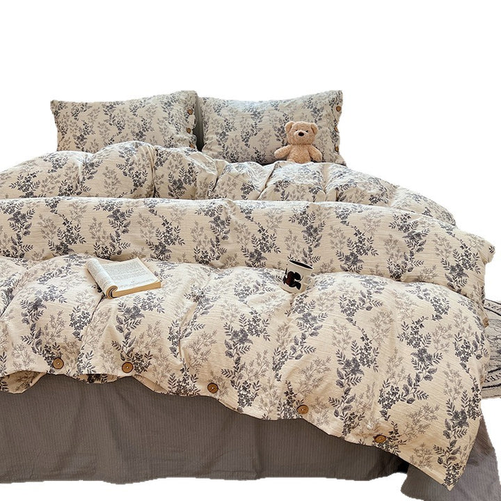 Premium Floral Patterned Duvet Cover Set