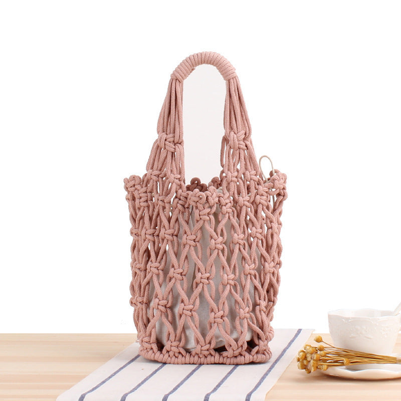 Hand-knotted net bag Bowlift