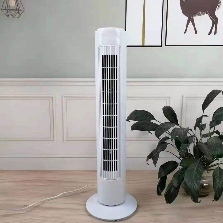 Cooling oscillating tower fan with remote control multi-speed bladeless vertical air circulator with timer Bowlift