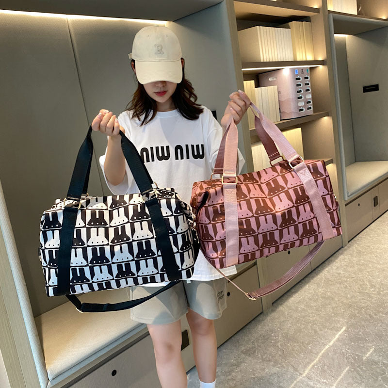 Charming Graphic Travel Duffle Bowlift