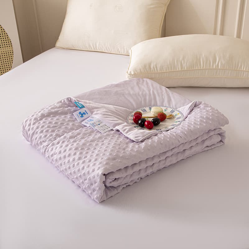 Reversible Textured Ultra-Soft Ice Cream-Like Cooling Summer Comforter | Bowlift