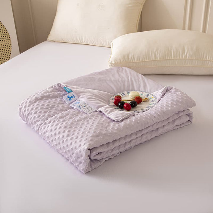 Reversible Textured Ultra-Soft Ice Cream-Like Cooling Summer Comforter | Bowlift