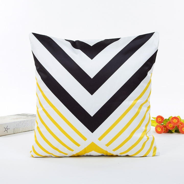Floral Patterned Throw Pillow