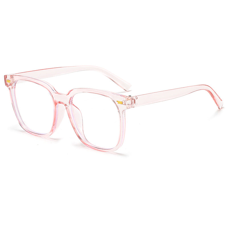 Oversized Transparent Frame Glasses