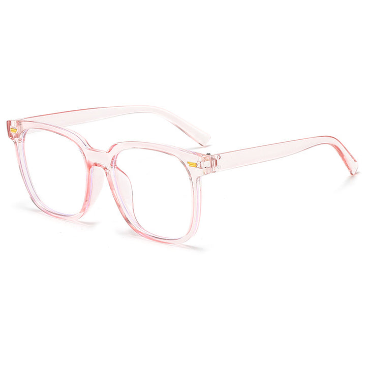 Oversized Transparent Frame Glasses