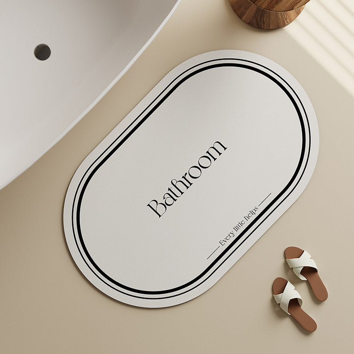 Soft Non-Slip Bathroom Mat Bowlift