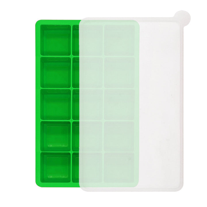 Flexible Silicone Square Ice Cube Tray Multi-Cavity Freezer Mold Bowlift