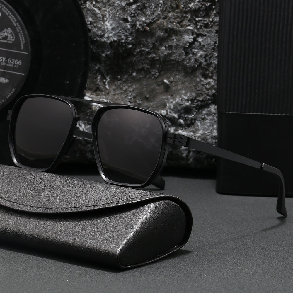 Ladies modern oversized square sunglasses Bowlift