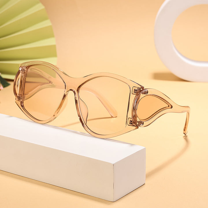 Ladies modern Cat-Eye sunglasses with unique frame and UV protection Bowlift