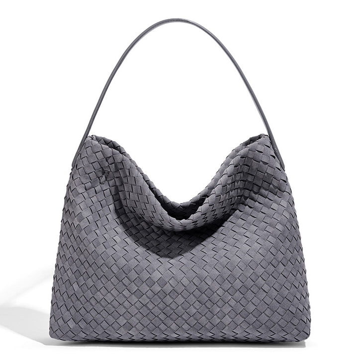 Contemporary Woven Hobo Bag Bowlift
