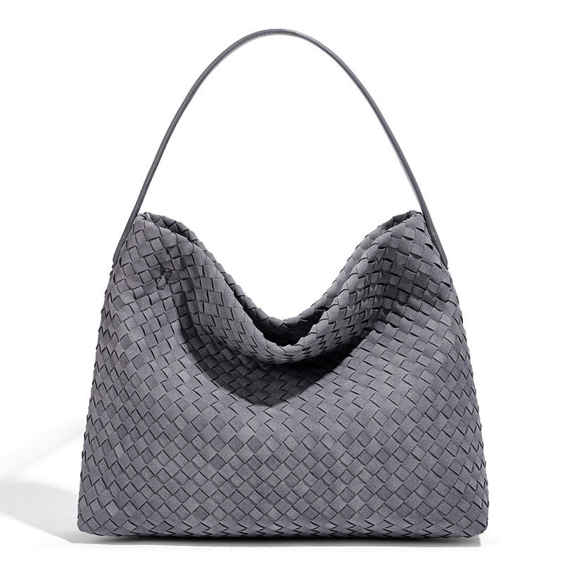 Oversized Woven Hobo Bag Bowlift