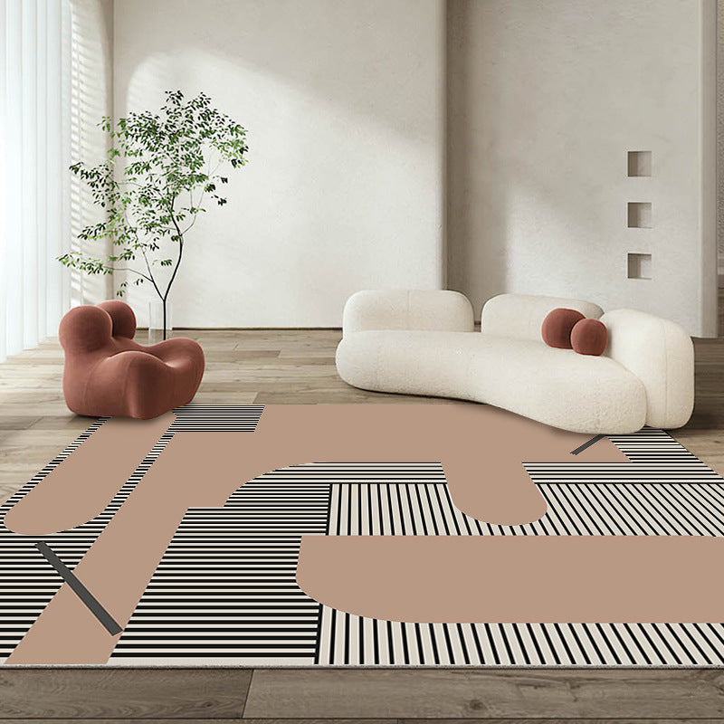 Modern Geometric Area Rug Bowlift