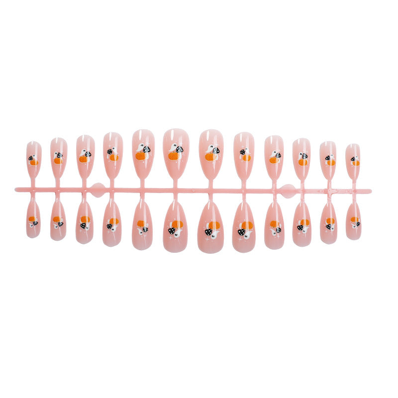 Creative Cartoon Design Press-On Nails Bowlift