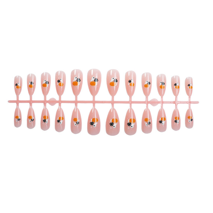 Creative Cartoon Design Press-On Nails Bowlift