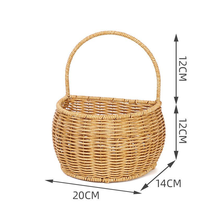 Stylish Decorative Woven Basket Bowlift