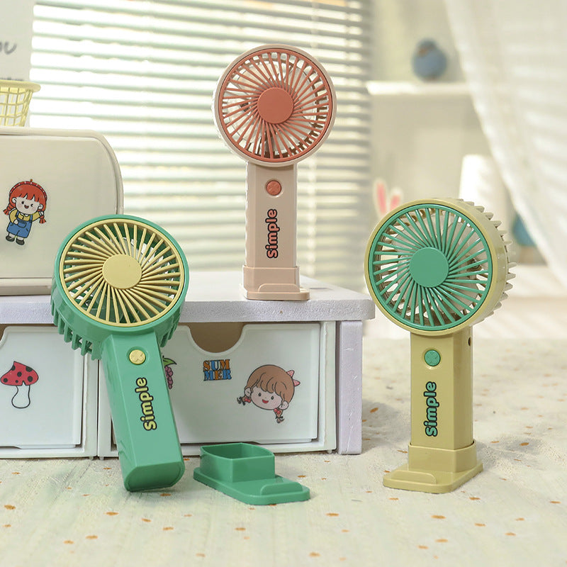 Women's portable mini hand fan with USB connection and ergonomic design Bowlift
