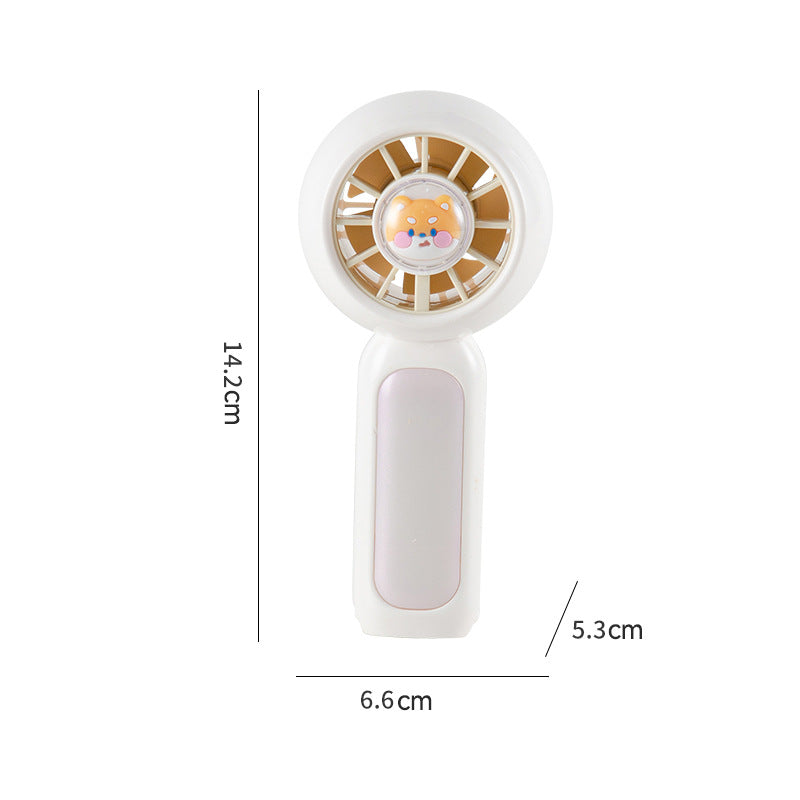 Women's Portable Mini Table Fan with Rechargeable Battery Bowlift