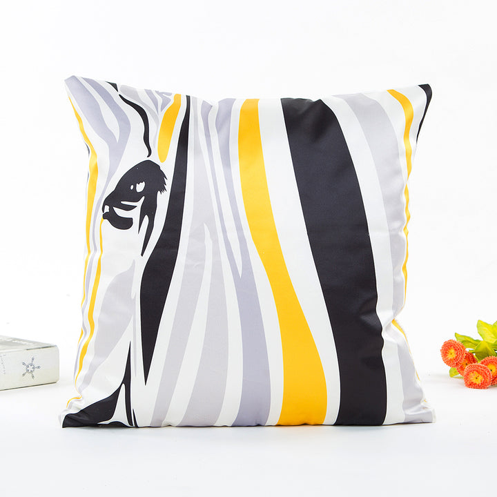 Geometric Pattern Throw Pillow