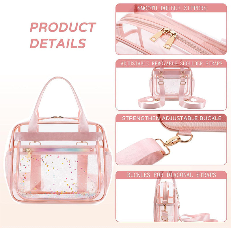 Transparent Multifunctional Carrying Bag Bowlift