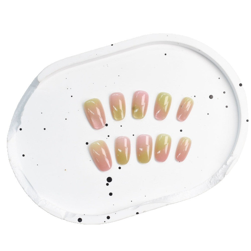 Ombré Glitter Press-On Nail Set Bowlift
