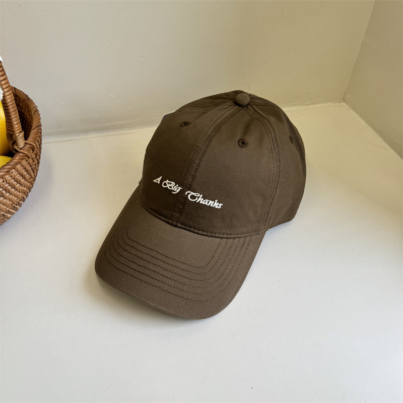 Women's Classic Embroidered Cotton Baseball Cap Bowlift
