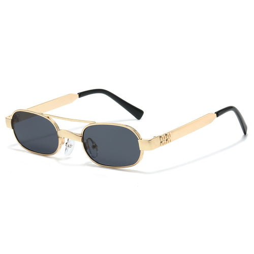 Stylish Minimalist Oval Sunglasses Bowlift