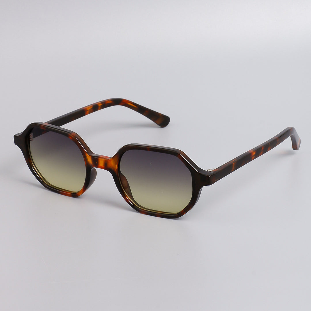 Women's fashionable sunglasses in unique octagon design Bowlift