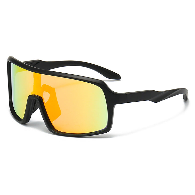 Ladies fashionable sunglasses in a futuristic design with large lenses Bowlift