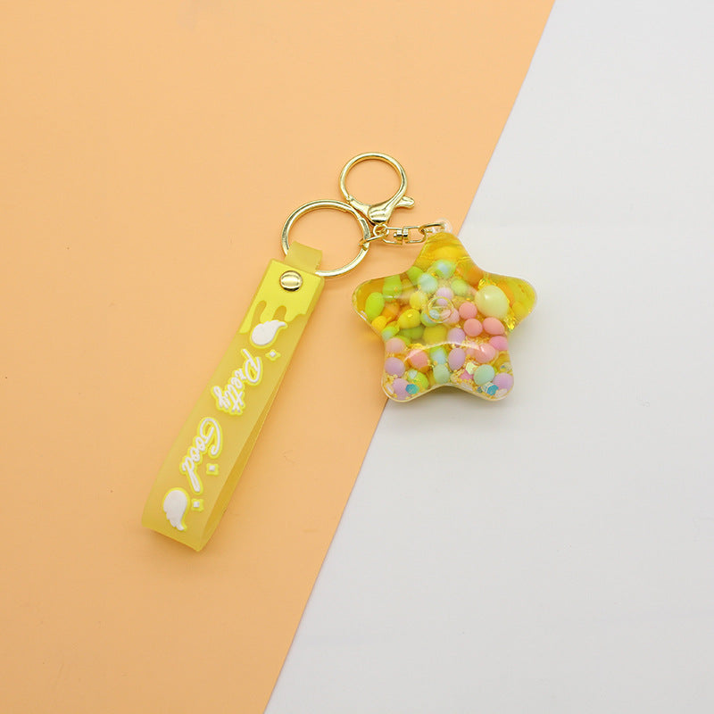 Unisex keychain with candy motif Bowlift
