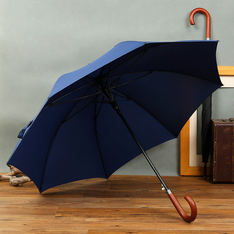 Ladies Elegant Stand Umbrella with Ergonomic Handle Bowlift