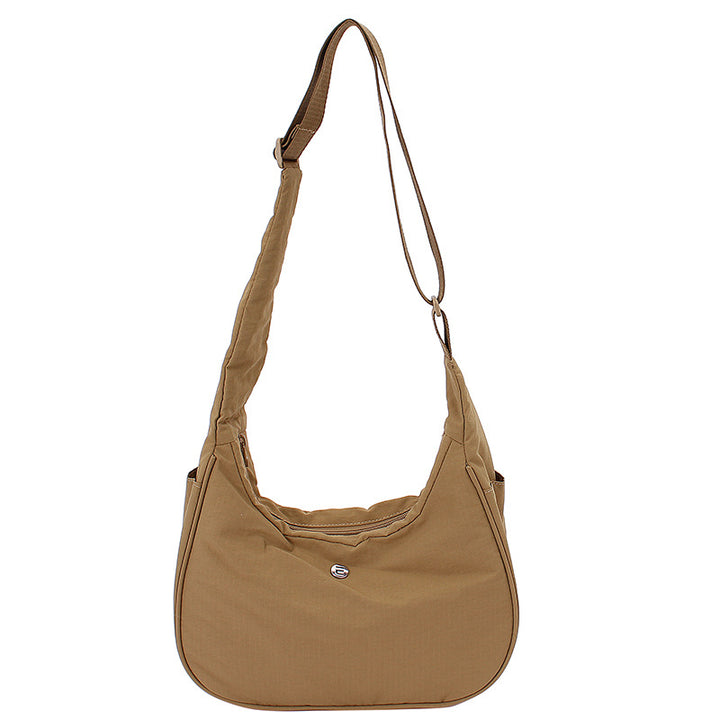 Lightweight Soft Fabric Shoulder Bag Bowlift