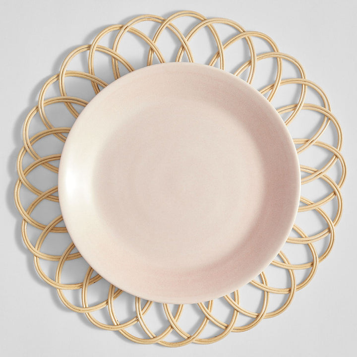 Decorative coaster made of woven rattan Bowlift