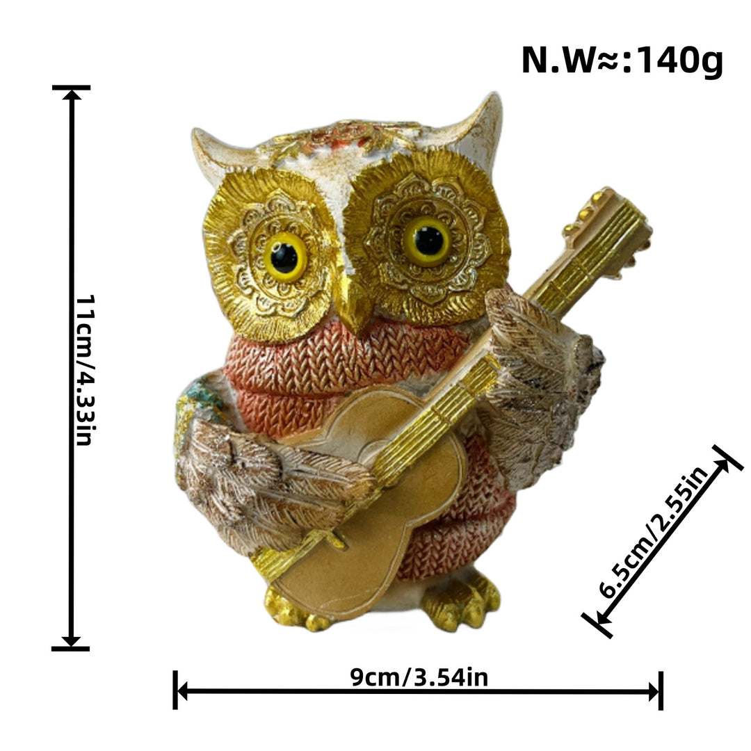 Artful owl figure in maritime design Bowlift