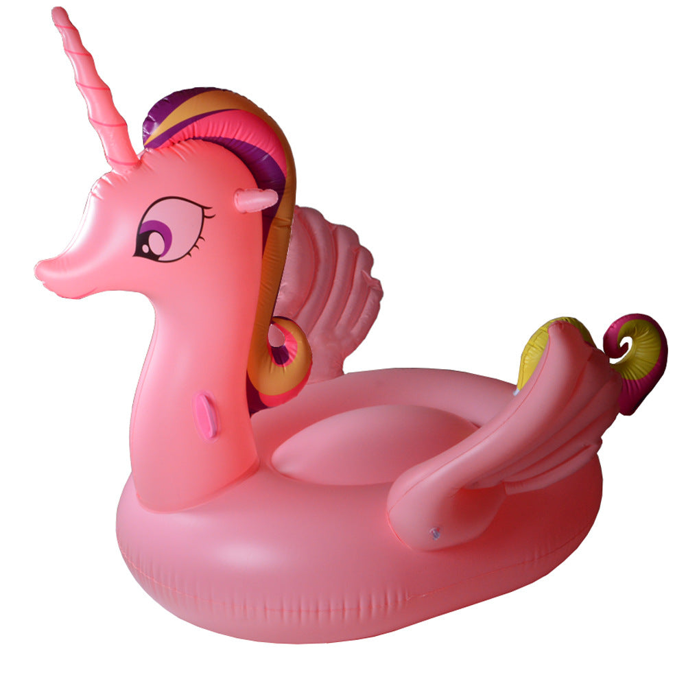 Women inflatable unicorn swim ring Bowlift